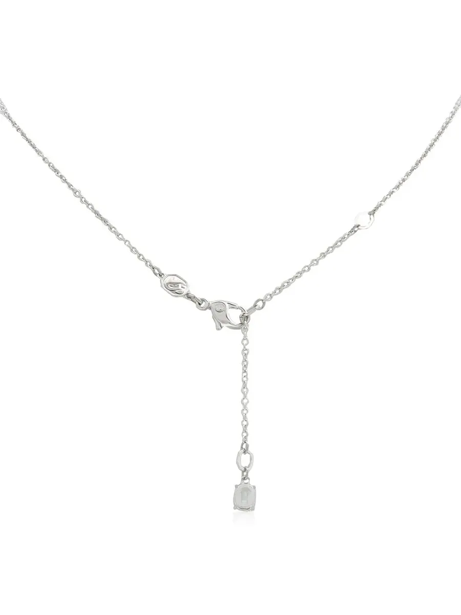 Ожерелье с подвеской-крестом Swarovski Insigne — изображение 4 из 4, оттенок серебряный