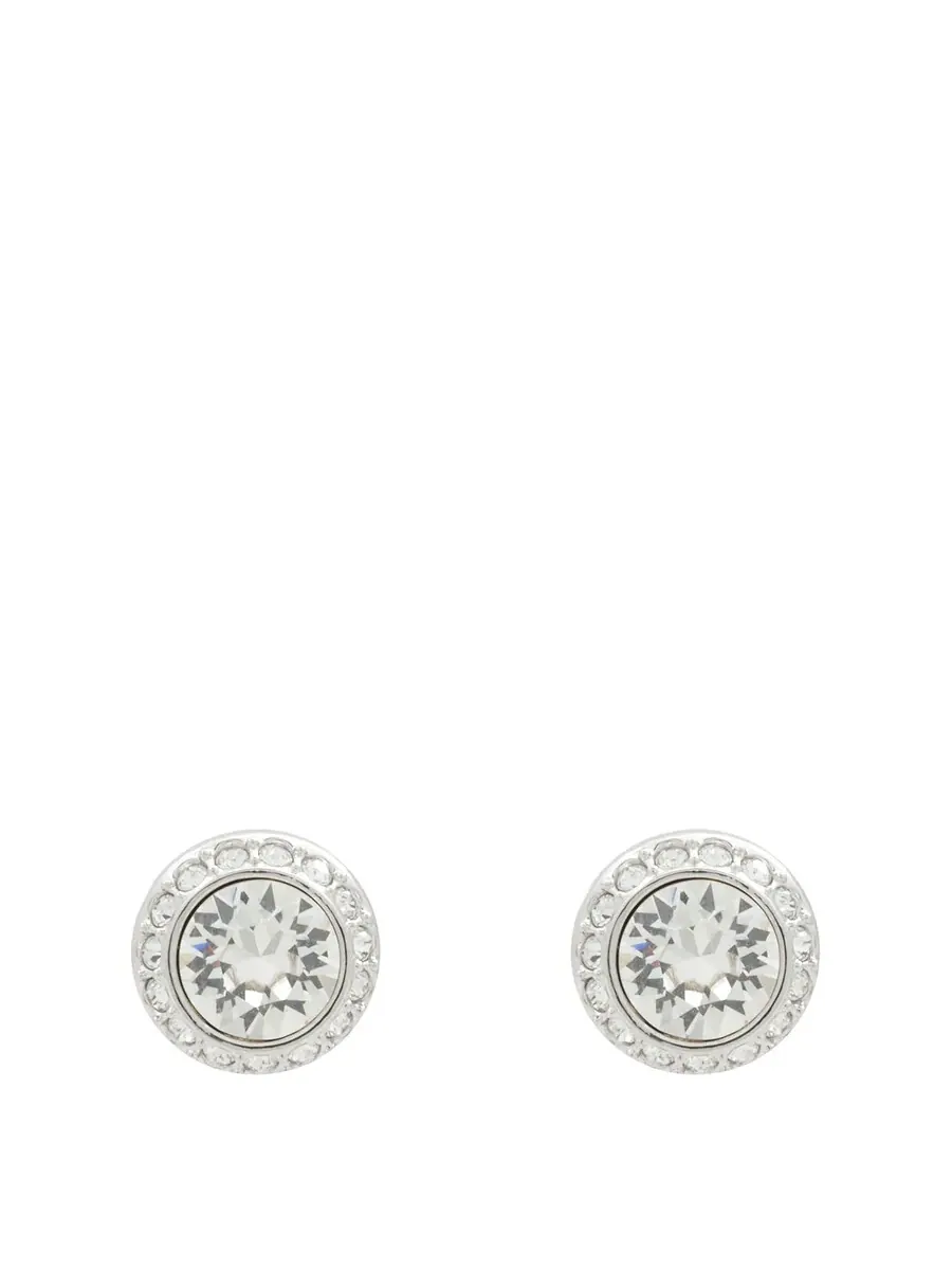Женский набор кристаллов Swarovski Angelic White с родиевым покрытием и круглой огранкой — изображение 6 из 7, оттенок белый