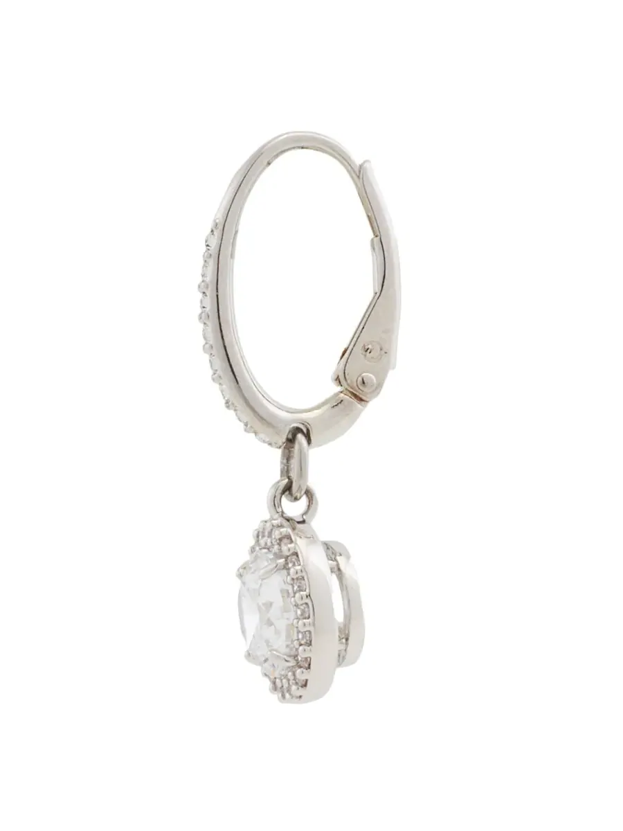 Женские серьги-подвески Swarovski Constella — изображение 3 из 4, оттенок белый