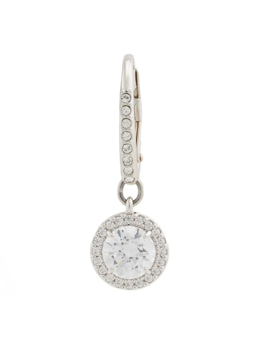 Женские серьги-подвески Swarovski Constella — изображение 4 из 4, оттенок белый
