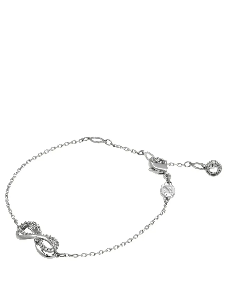 Женский браслет Swarovski Hyperbola Infinity, размер M — изображение 3 из 4, оттенок белый