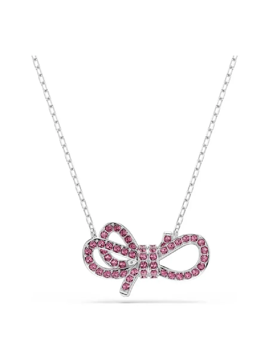 Ожерелье с подвеской-бант Swarovski Lifelong