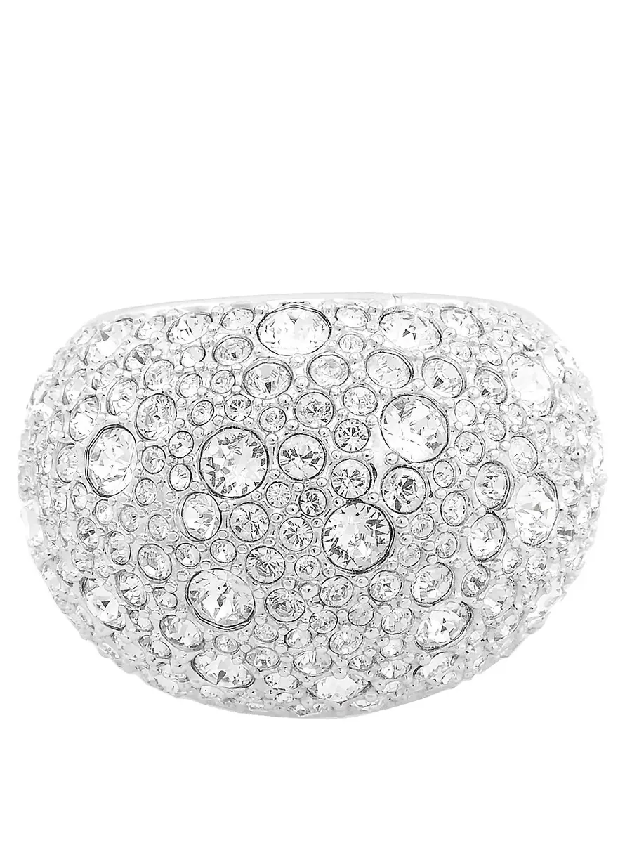 Коктейльное кольцо Swarovski Luna — изображение 2 из 3, оттенок серебряный