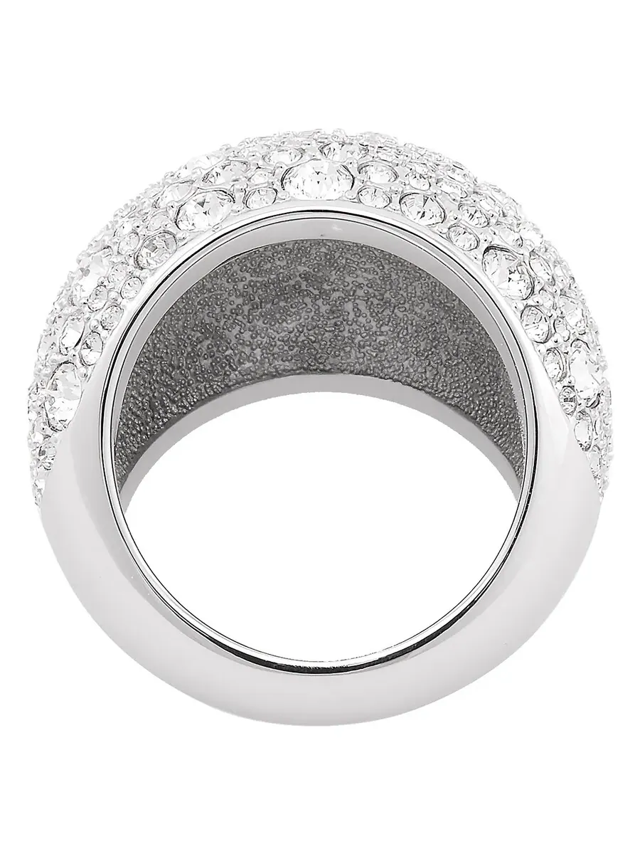 Коктейльное кольцо Swarovski Luna — изображение 3 из 3, оттенок серебряный