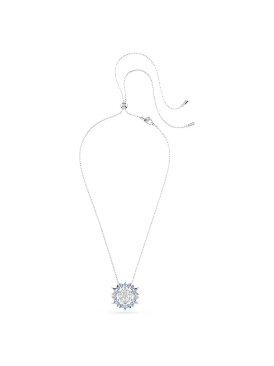 Подвеска и брошь «Волшебная снежинка» от Swarovski — изображение 2 из 2, оттенок синий