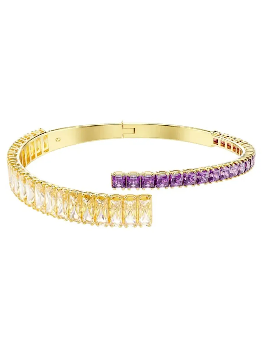 Браслет Swarovski Matrix с позолотой
