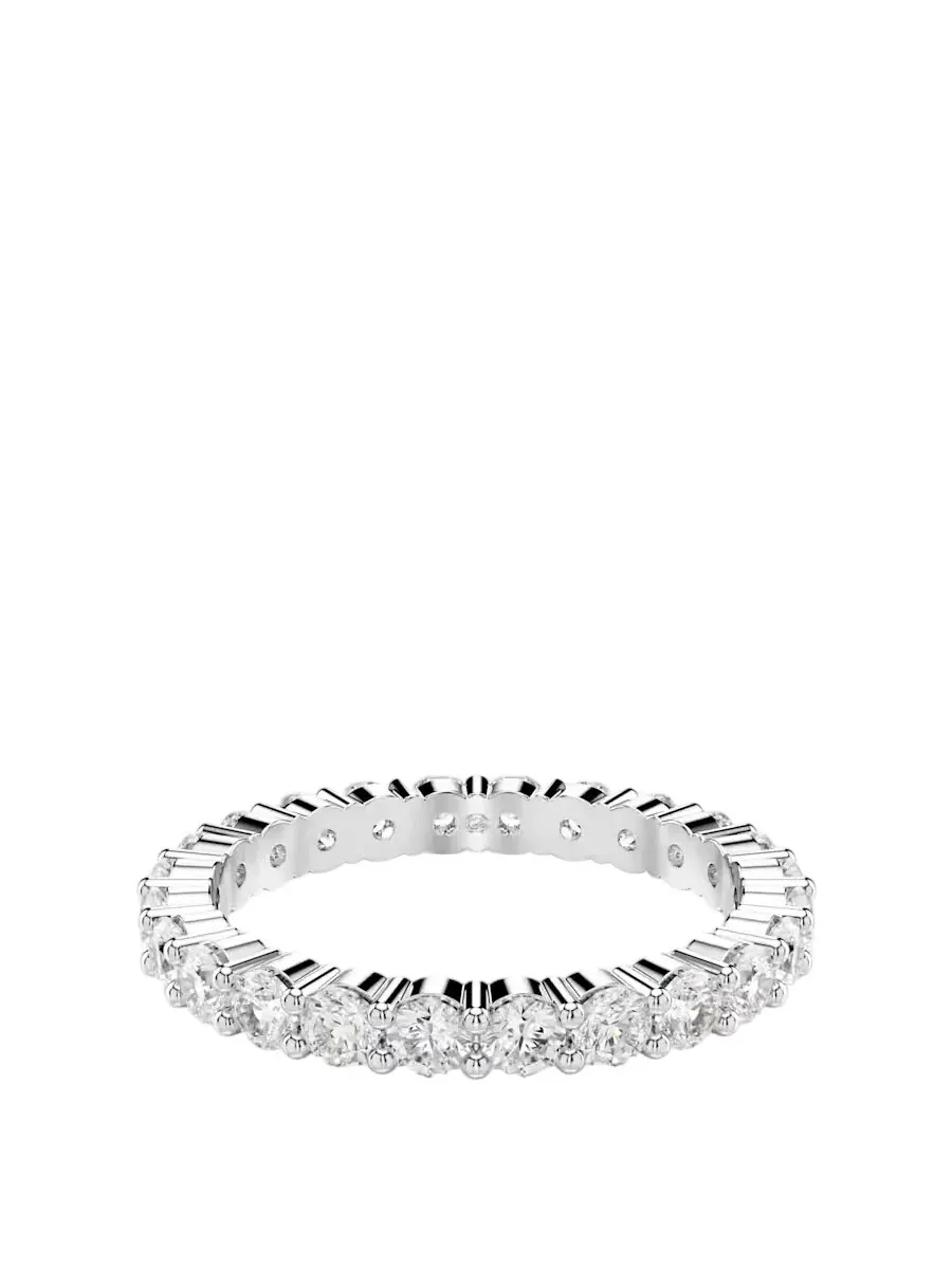 Кольцо Swarovski Matrix с круглой огранкой Vittore
