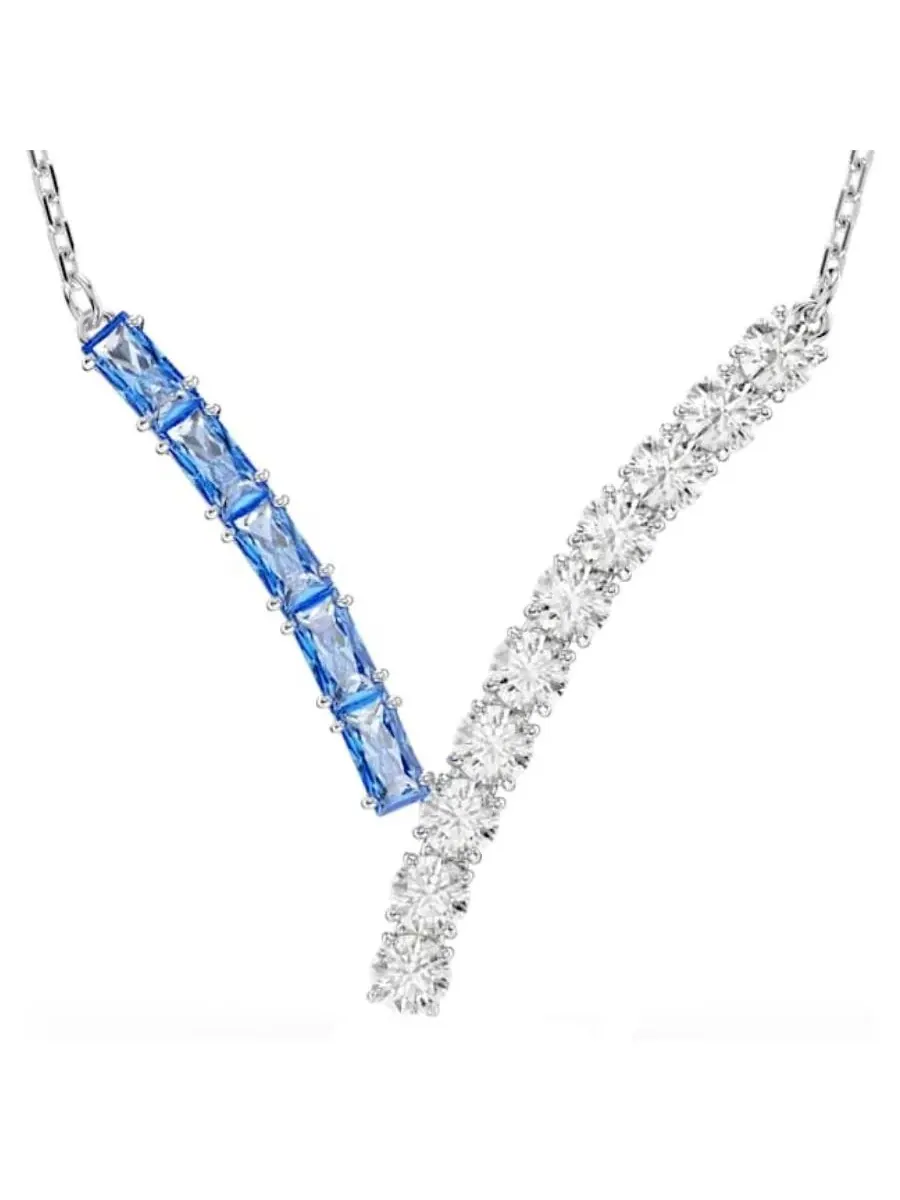 Подвеска-колье Swarovski Matrix с родиевым покрытием