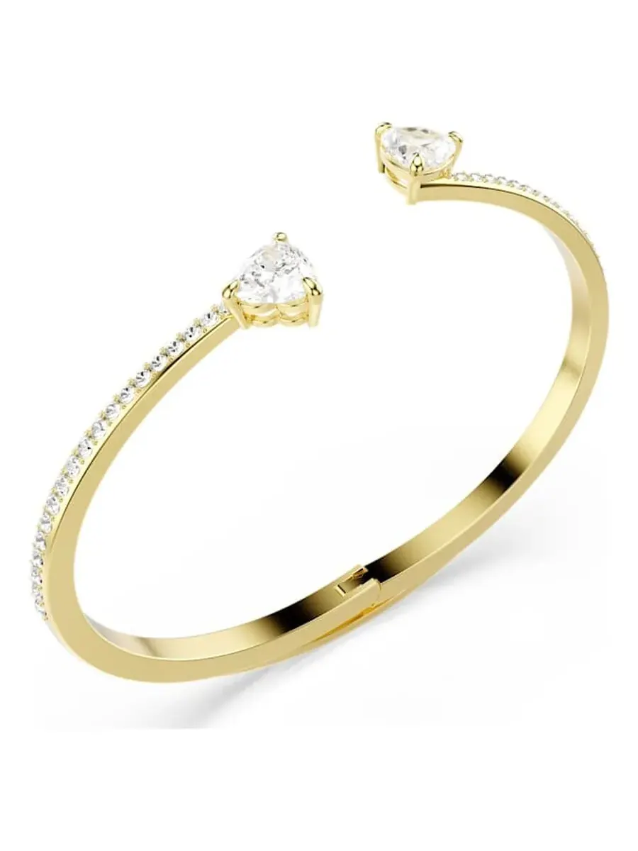 Браслет Swarovski Mesmera с золотым напылением — изображение 2 из 3, оттенок белый