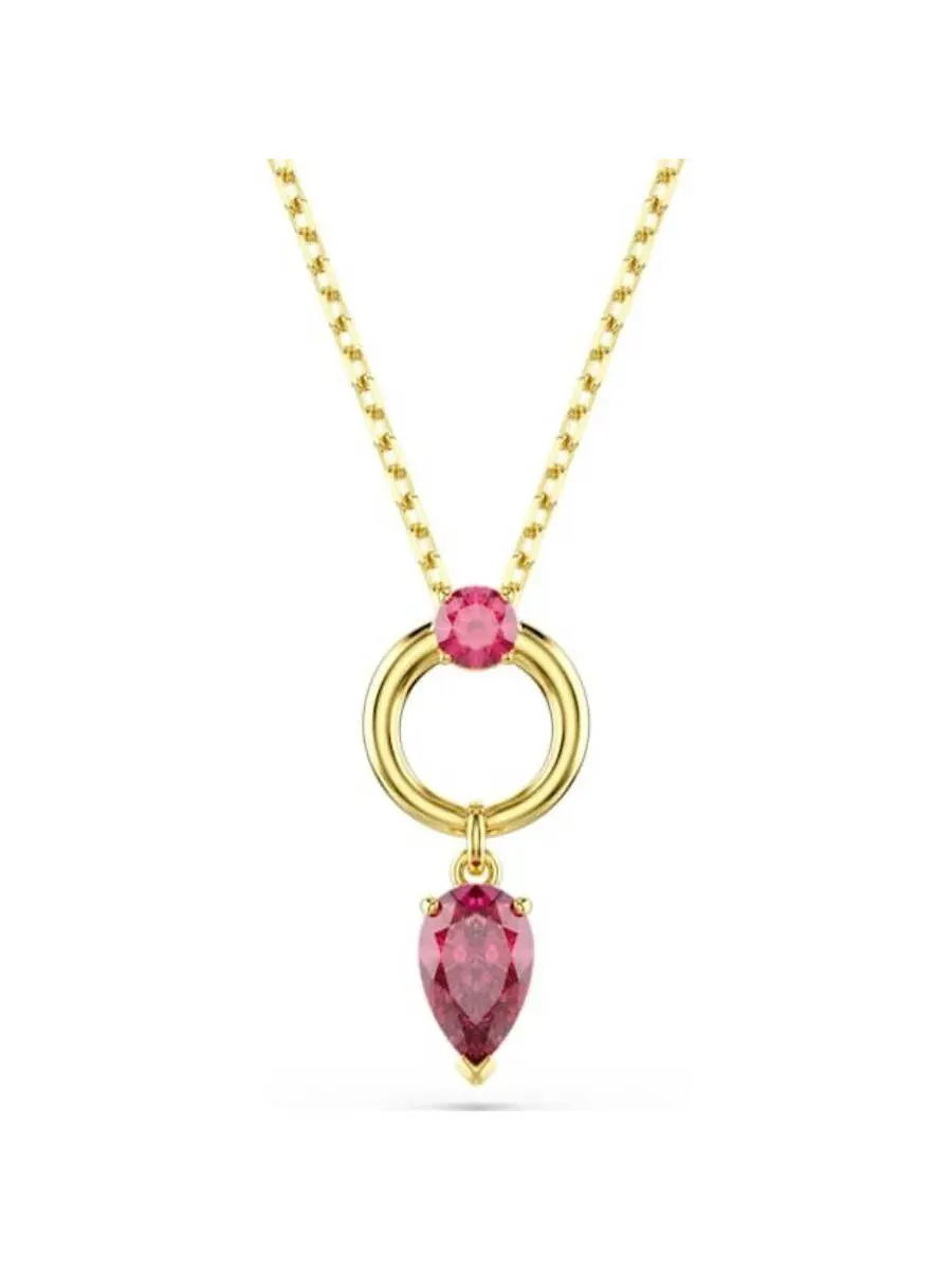 Подвеска-ожерелье Swarovski Mesmera с позолотой