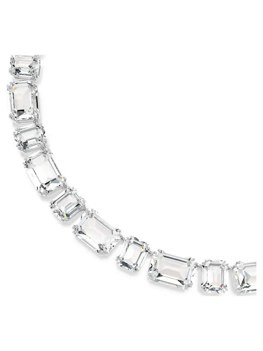 Ожерелье из кристаллов Swarovski Millenia с восьмиугольным огранкой — изображение 3 из 4, оттенок белый