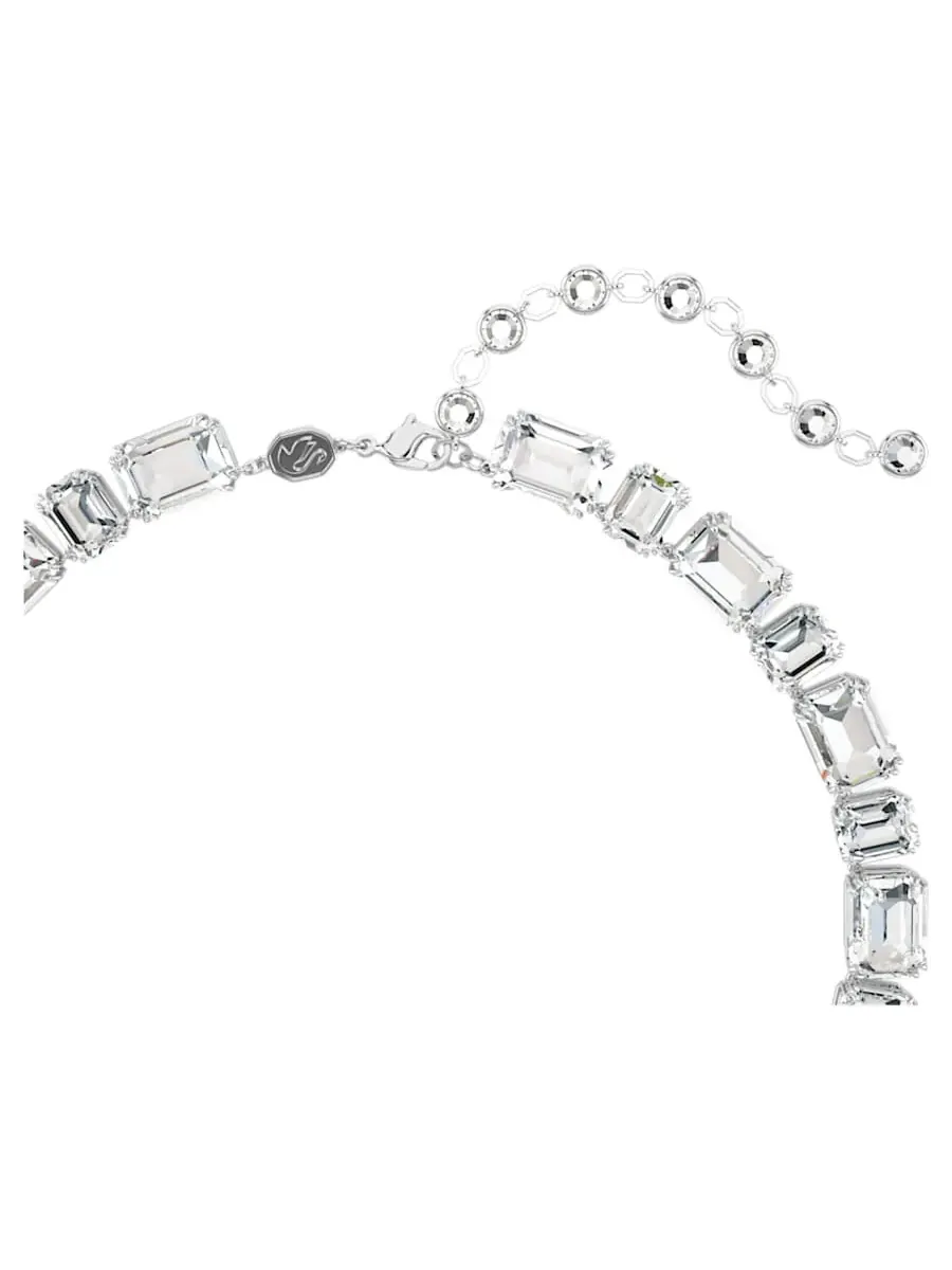 Ожерелье из кристаллов Swarovski Millenia с восьмиугольным огранкой — изображение 4 из 4, оттенок белый