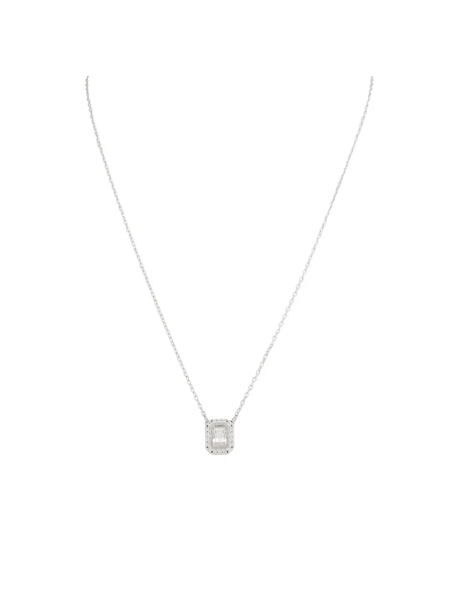 Колье Swarovski Millenia с квадратными цирконами