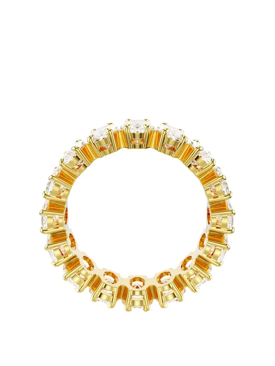 Кольцо Swarovski овальной огранки, размер 52 (США 5.75) — изображение 4 из 4, оттенок белый