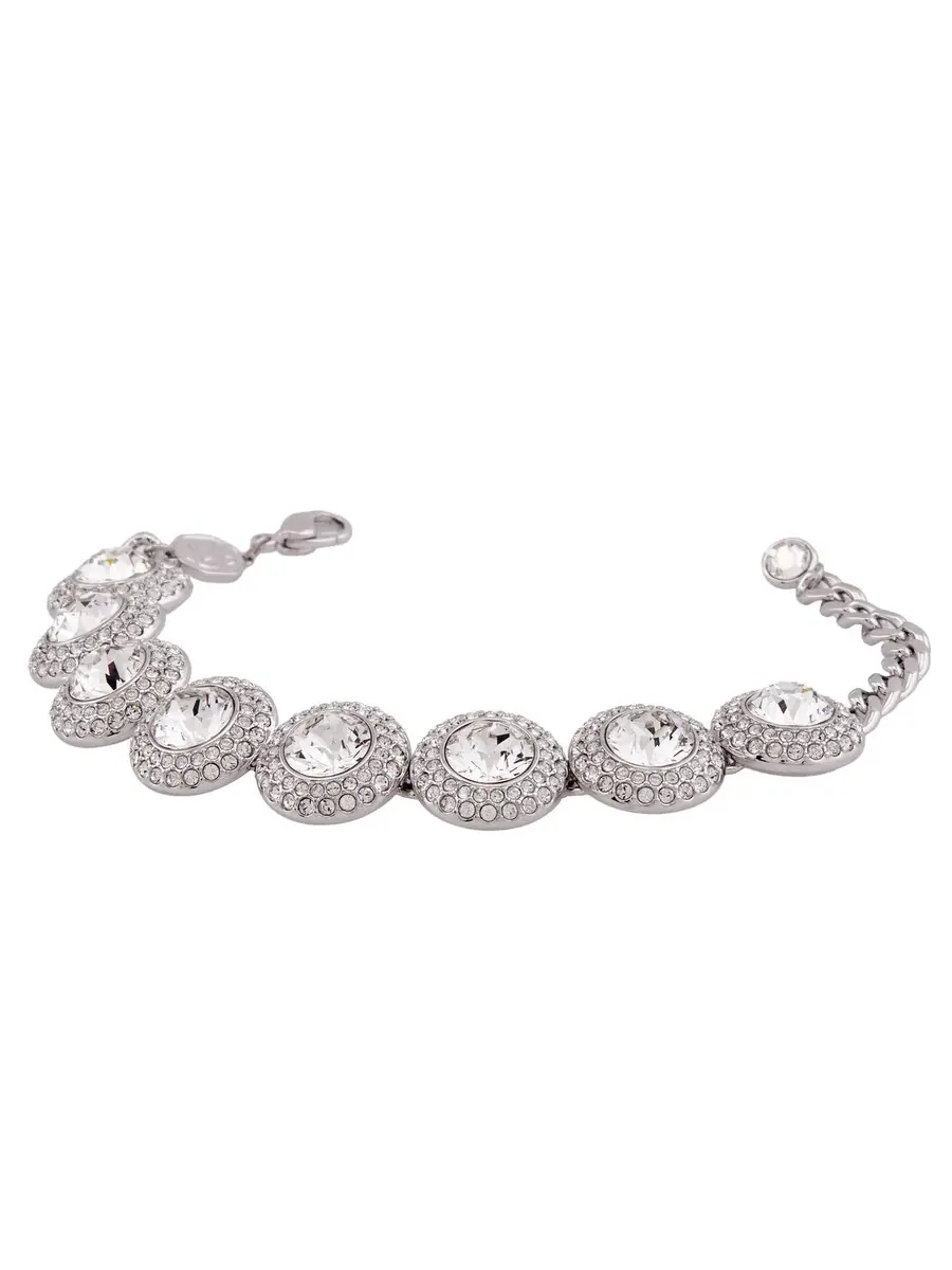 Браслет Swarovski Una Angelic с родиевым покрытием — изображение 4 из 4, оттенок белый
