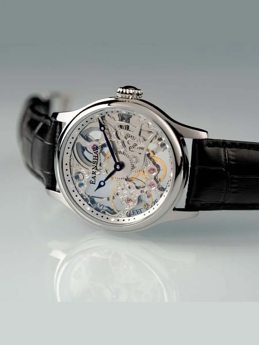 Мужские часы Thomas Earnshaw Bauer Hand Wind ES-8049-01 — изображение 3 из 3, оттенок серебряный