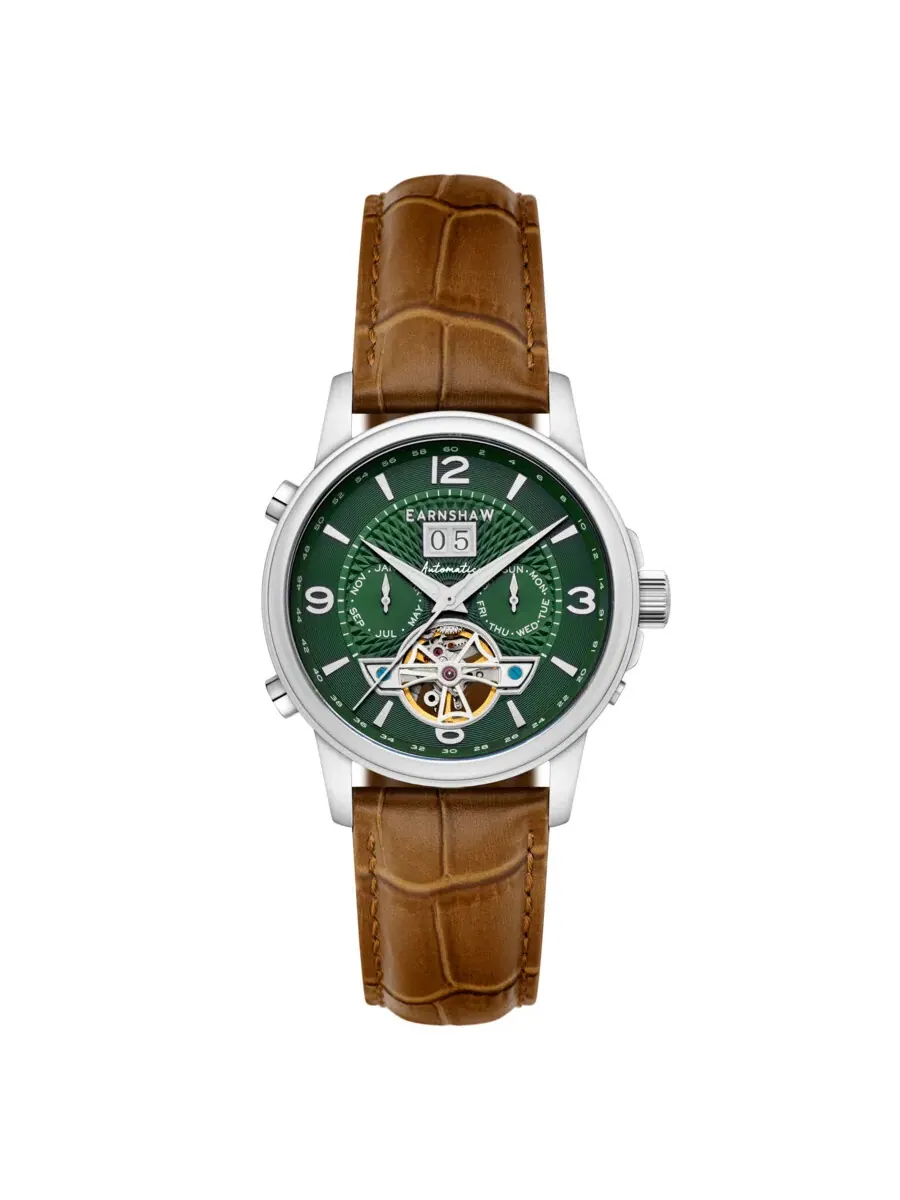 Мужские часы Thomas Earnshaw Marylebone Green Dial ES-8177-02