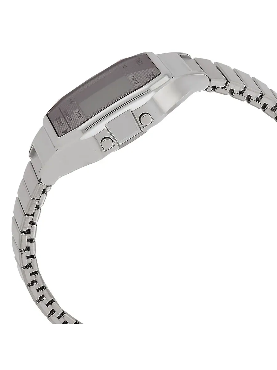 Унисекс-часы Timex 80 с будильником, кварцевые, цифровой дисплей, раздвижной браслет TW2R79100 — изображение 2 из 3