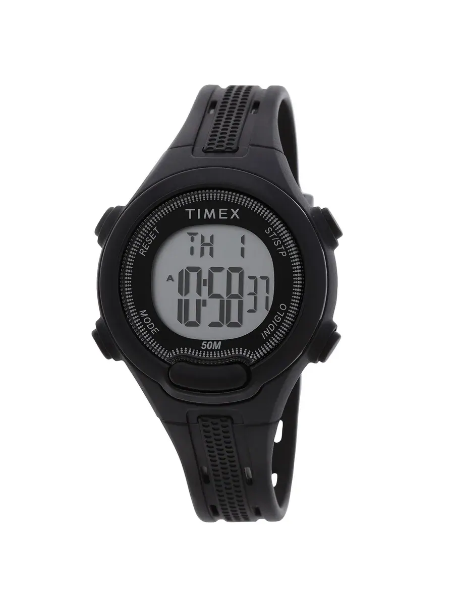 Женские цифровые кварцевые часы Timex DGTL с будильником TW5M42200 — черный