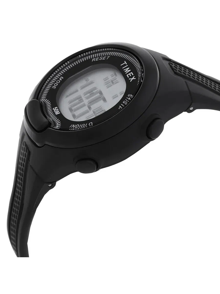 Женские цифровые кварцевые часы Timex DGTL с будильником TW5M42200 — изображение 2 из 3, оттенок черный