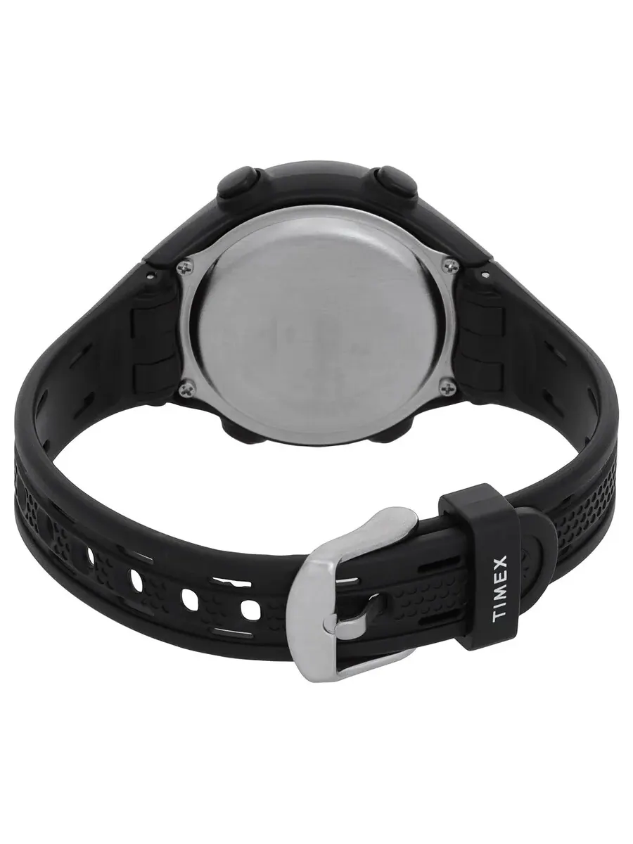 Женские цифровые кварцевые часы Timex DGTL с будильником TW5M42200 — изображение 3 из 3, оттенок черный