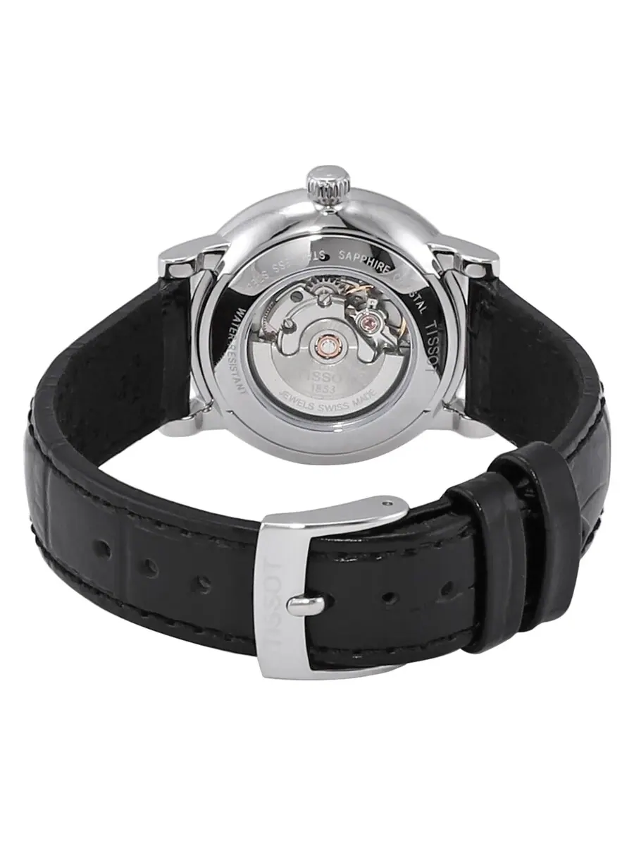 Женские часы Tissot с автоматическим механизмом и серебристым циферблатом T122.207.16.033.00 — изображение 3 из 3