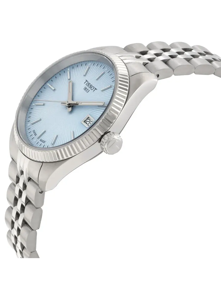 Женские часы Tissot Ballade Quartz Ice Blue T1562101135100 — изображение 2 из 3, оттенок серебряный