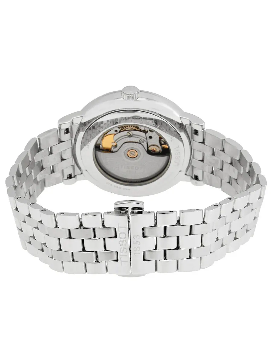 Мужские автоматические часы Tissot Carson Powermatic 80 с серебристым циферблатом T122.407.11.033.00 — изображение 3 из 3