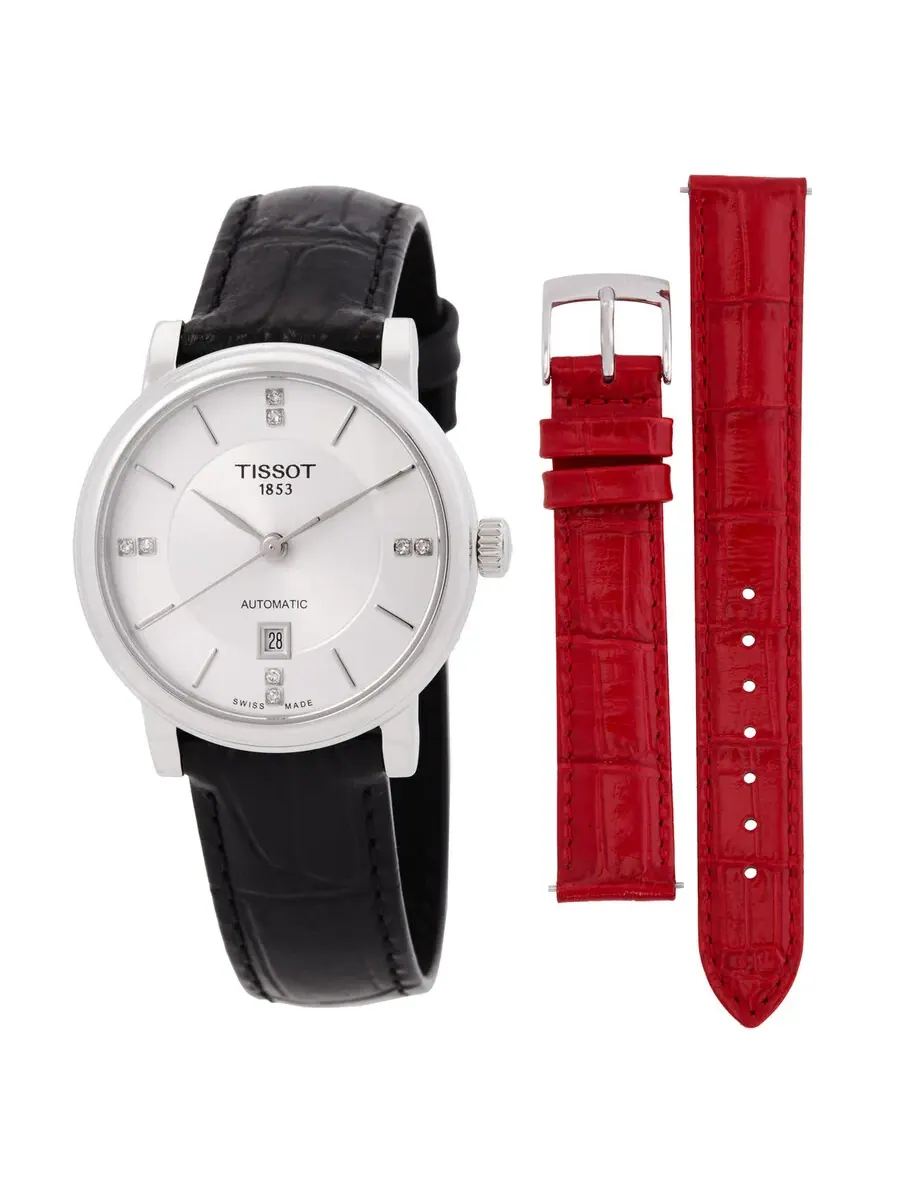 Женские часы Tissot Carson с серебристым циферблатом T1222071603601