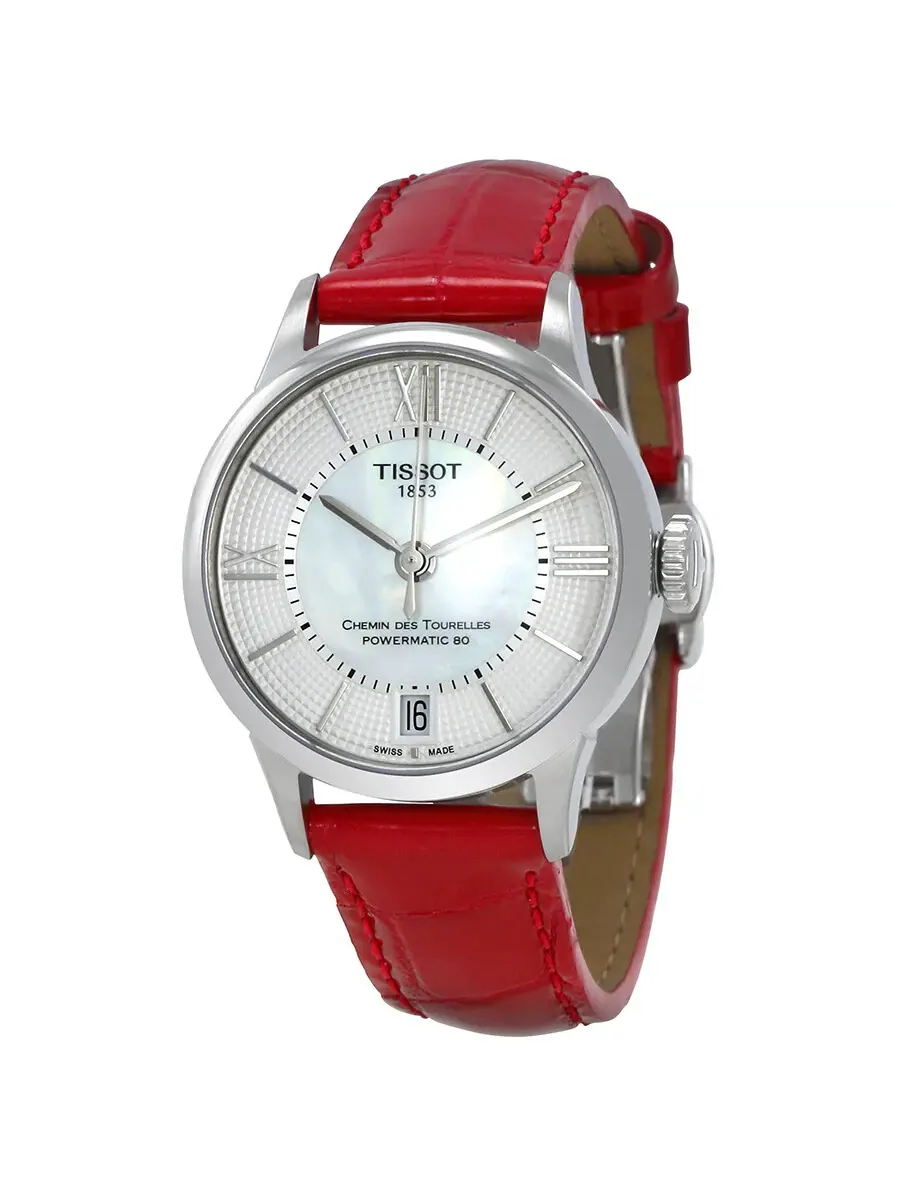 Автоматические женские часы Tissot Chemin Des Tourelles T099.207.16.118.00