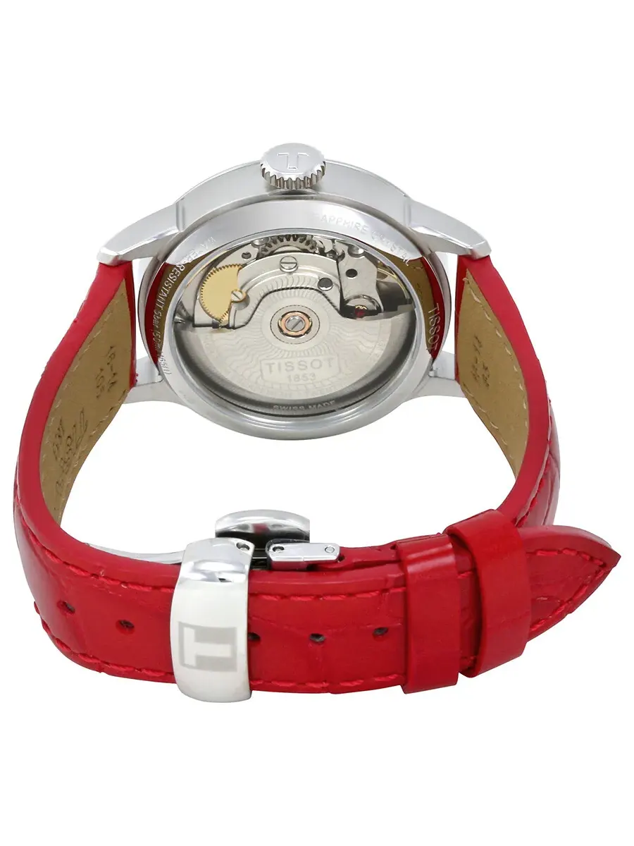Автоматические женские часы Tissot Chemin Des Tourelles T099.207.16.118.00 — изображение 3 из 3, оттенок серебряный