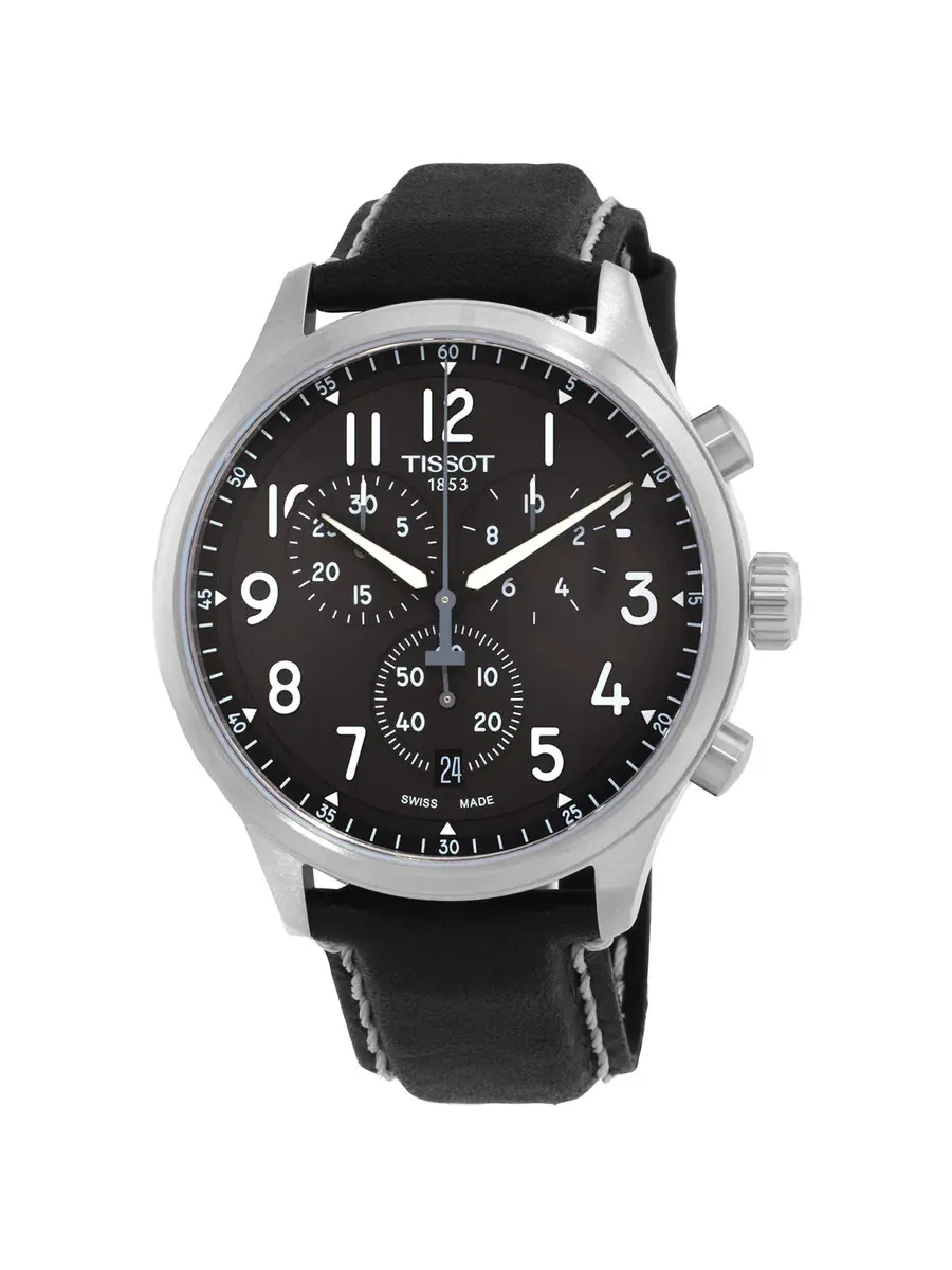 Мужские часы Tissot Chrono XL Quartz с антрацитовым циферблатом T116.617.16.062.00