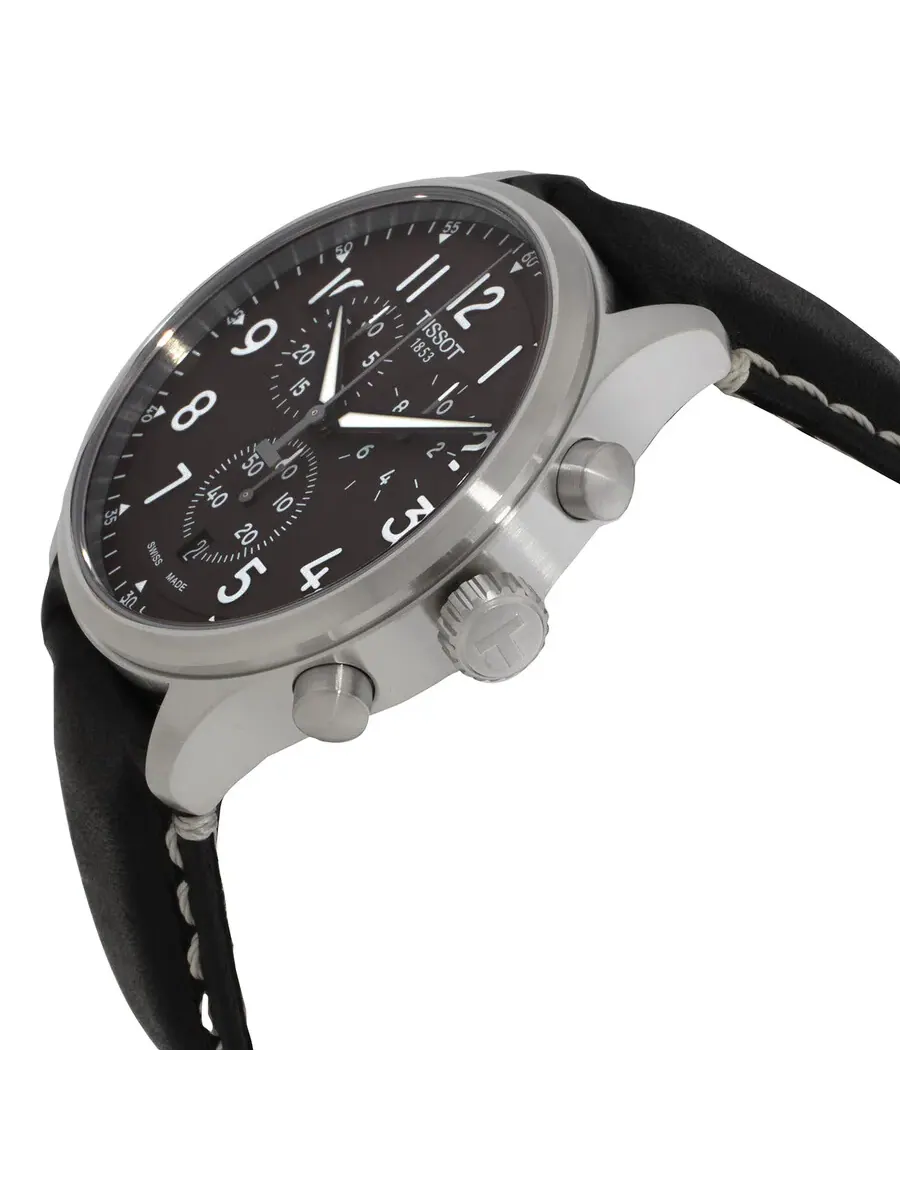 Мужские часы Tissot Chrono XL Quartz с антрацитовым циферблатом T116.617.16.062.00 — изображение 2 из 3, оттенок серебряный