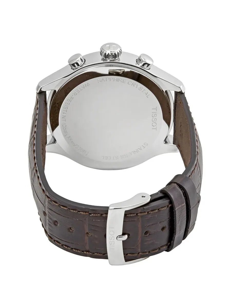 Мужские часы Tissot Chrono XL Chronograph с синим циферблатом T116.617.16.047.00 — изображение 3 из 3, оттенок серебряный