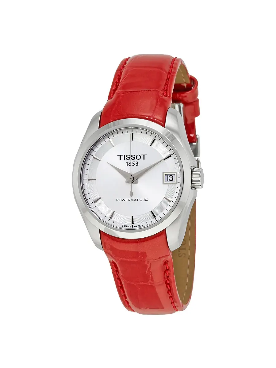 Женские часы Tissot Couturier Powermatic 80 автоматические T0352071603101