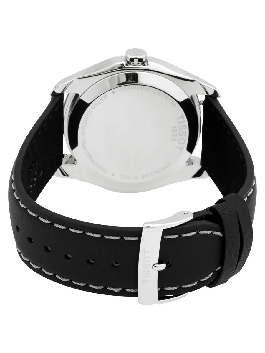 Мужские часы Tissot Couturier Quartz с черным циферблатом T0354461605102 — изображение 3 из 3, оттенок серебряный