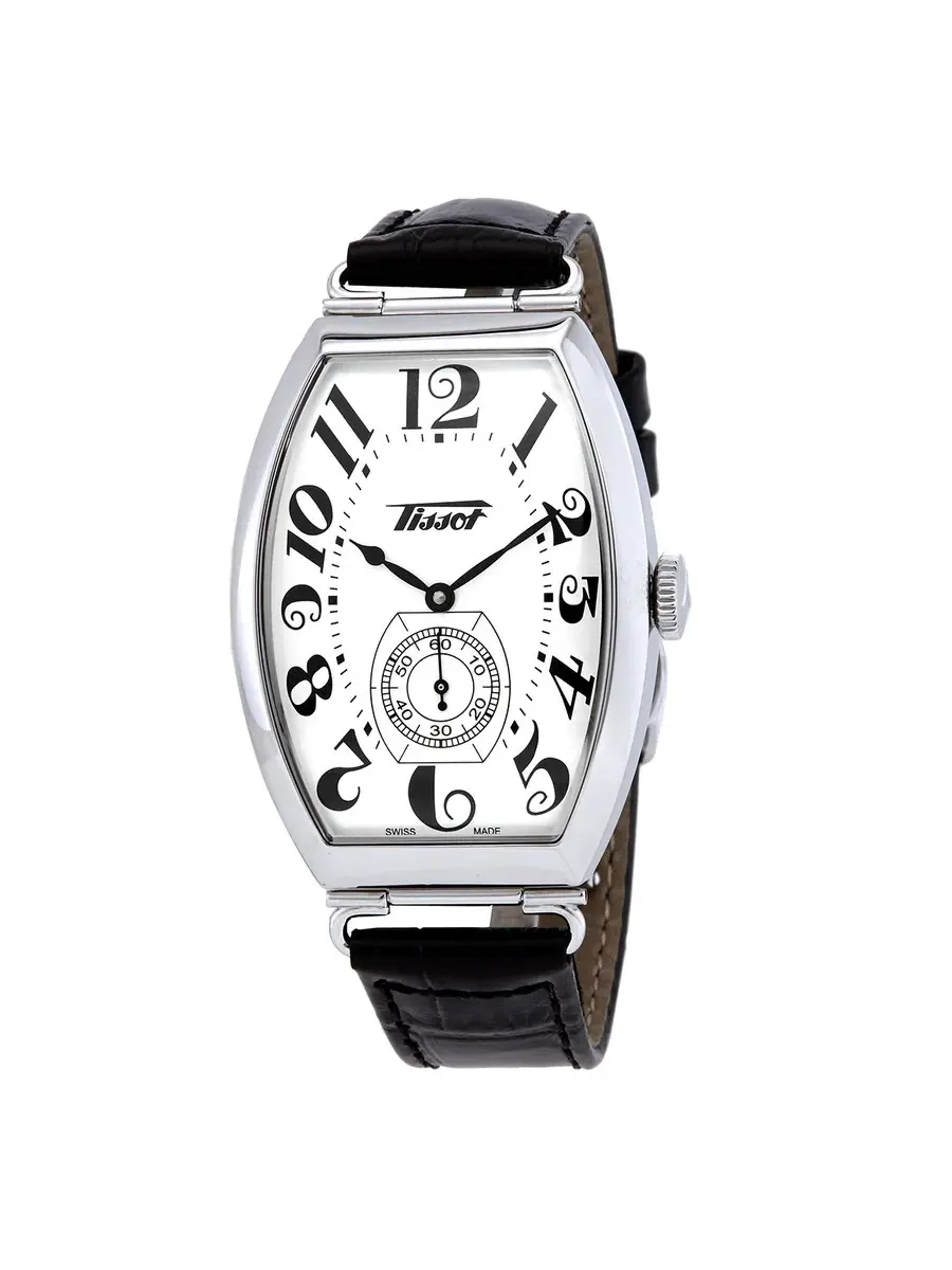 Женские часы Tissot Heritage Porto с ручным заводом и серебристым циферблатом T128.505.16.012.00