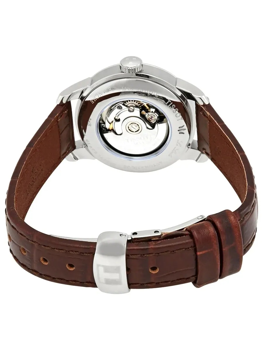 Женские часы Tissot Le Locle Automatic с серебристым циферблатом T006.207.16.038.00 — изображение 3 из 3, оттенок серебряный