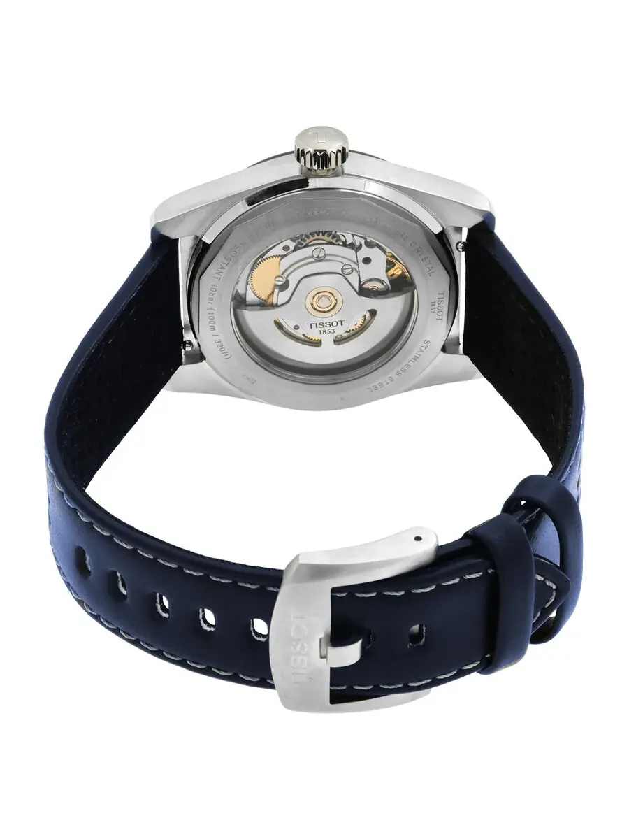 Мужские автоматические часы Tissot PR516 Powermatic 80 с синим циферблатом, артикул T1494071604100 — изображение 3 из 3