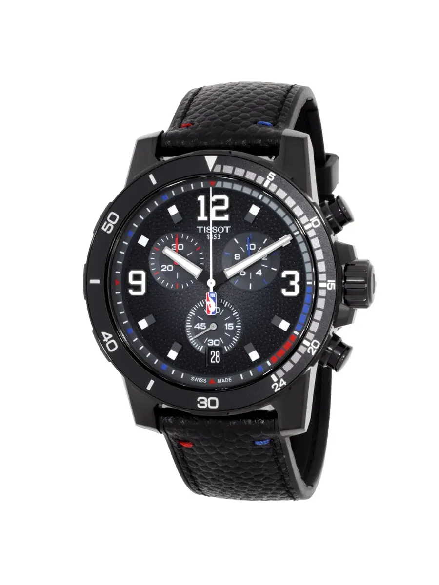 Мужские кварцевые часы Tissot Supersport NBA Special Edition Chronograph T1256173706700