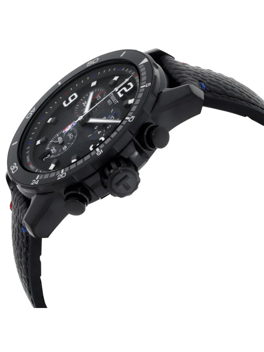 Мужские кварцевые часы Tissot Supersport NBA Special Edition Chronograph T1256173706700 — изображение 2 из 3, оттенок черный