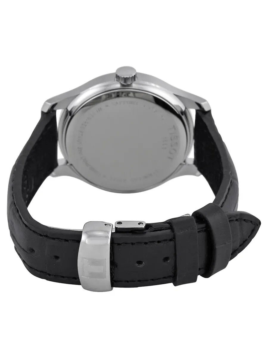 Женские часы Tissot T-Classic Tradition с серебристым циферблатом T0632101603700 — изображение 3 из 4, оттенок серебряный