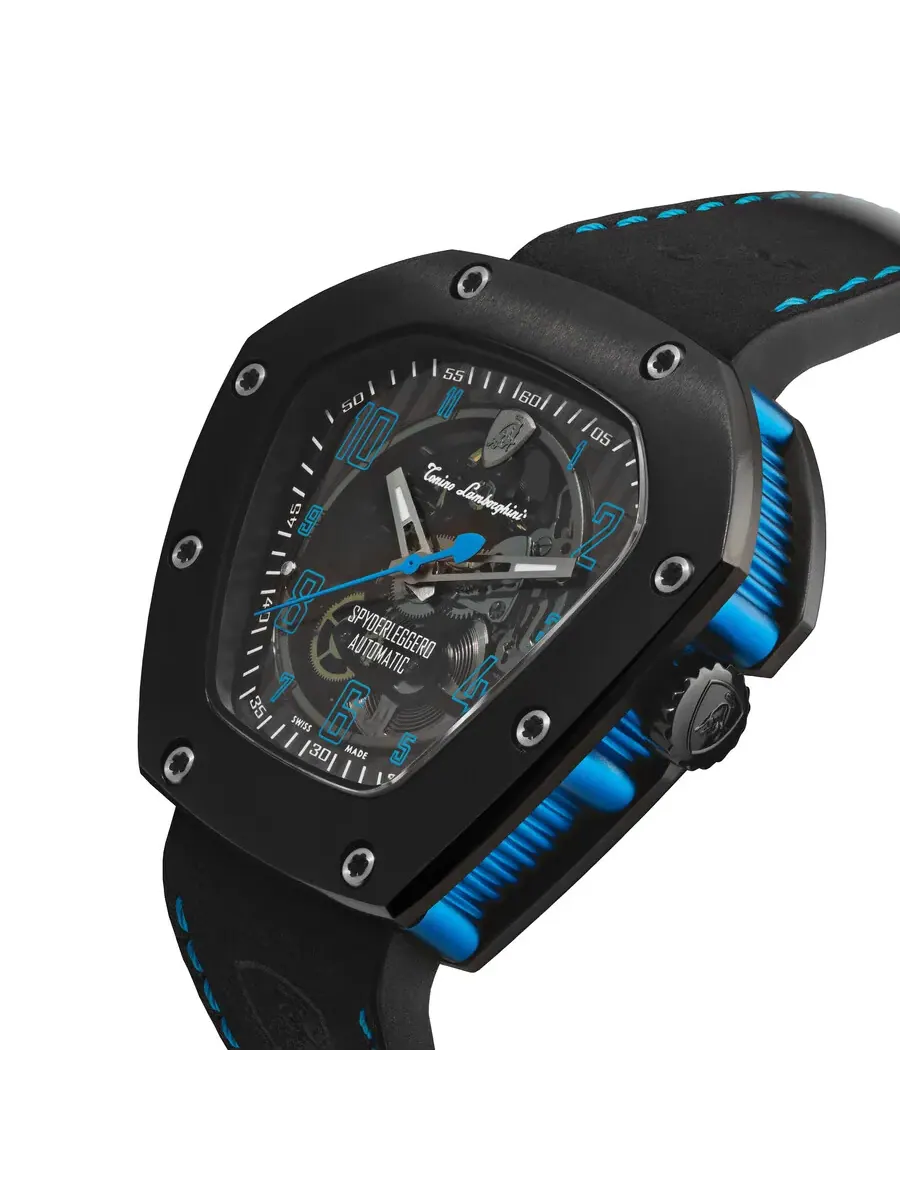Мужские часы Tonino Lamborghini Spyder Automatic TLF-T06-4 — изображение 2 из 4, оттенок черный