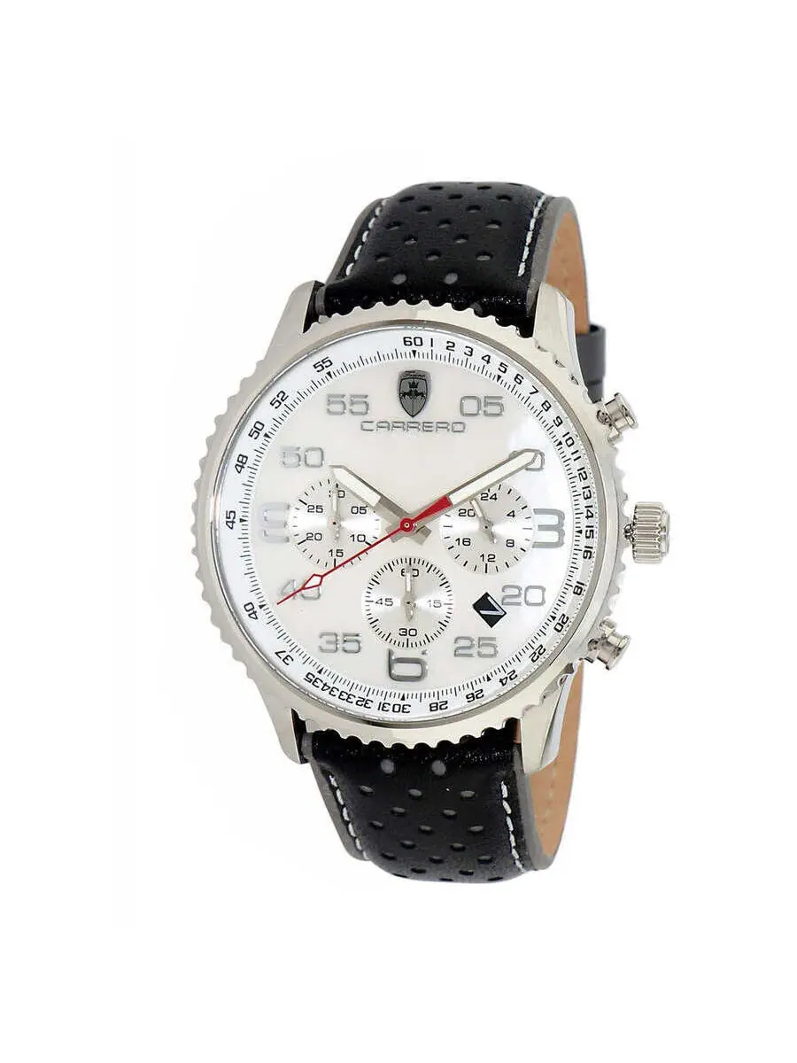 Мужские часы Torino Carrero Aureum Chronograph Quartz с белым циферблатом C1S7023-WT