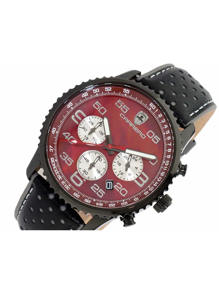 Мужские часы Torino Carrero Aureum Chronograph Tachymeter с шоколадным циферблатом C1B7023-MR — изображение 4 из 4