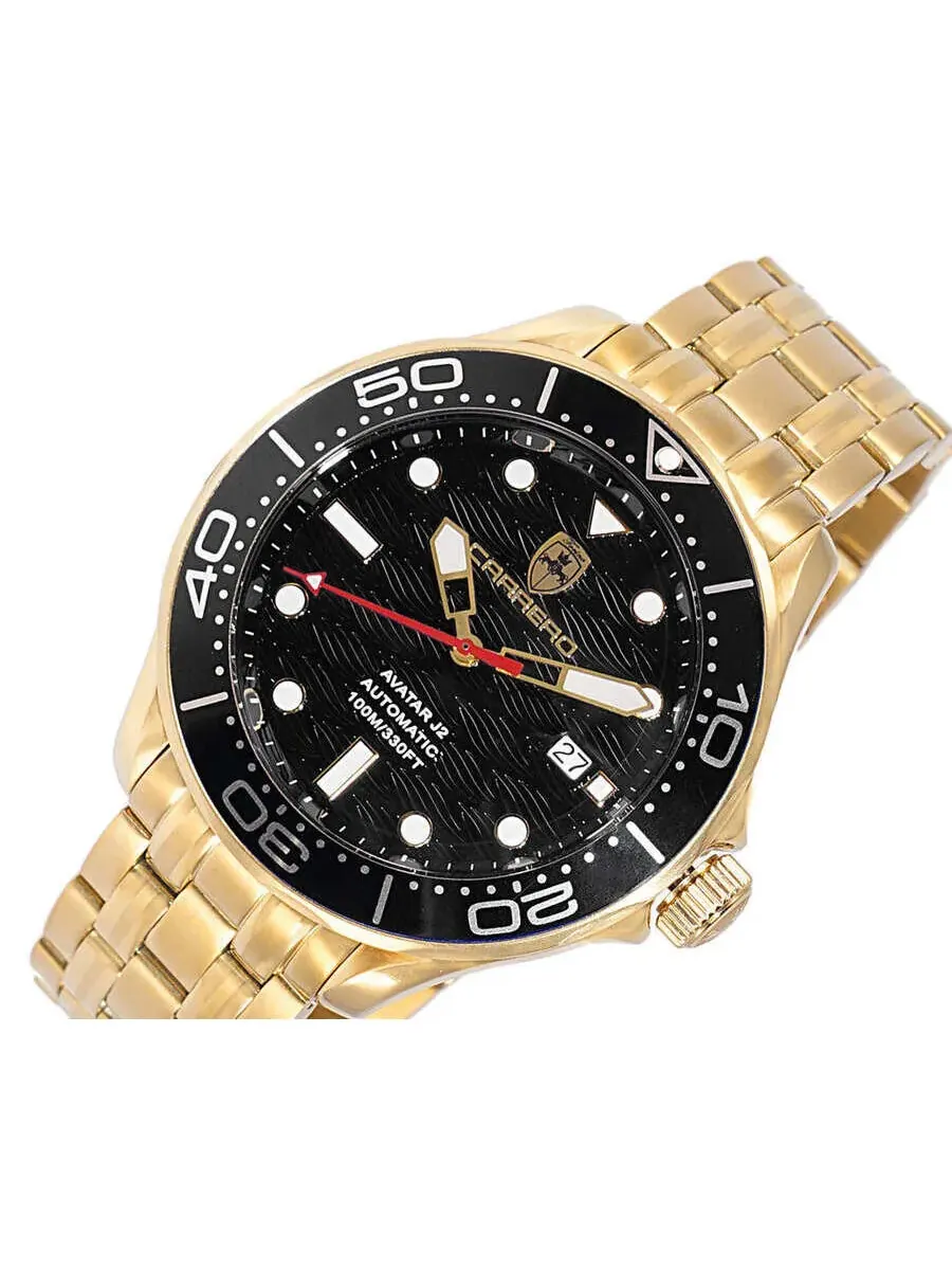 Мужские часы Torino Carrero Avatar Automatic с черным циферблатом C1G6161BKJ — изображение 4 из 4, оттенок черный