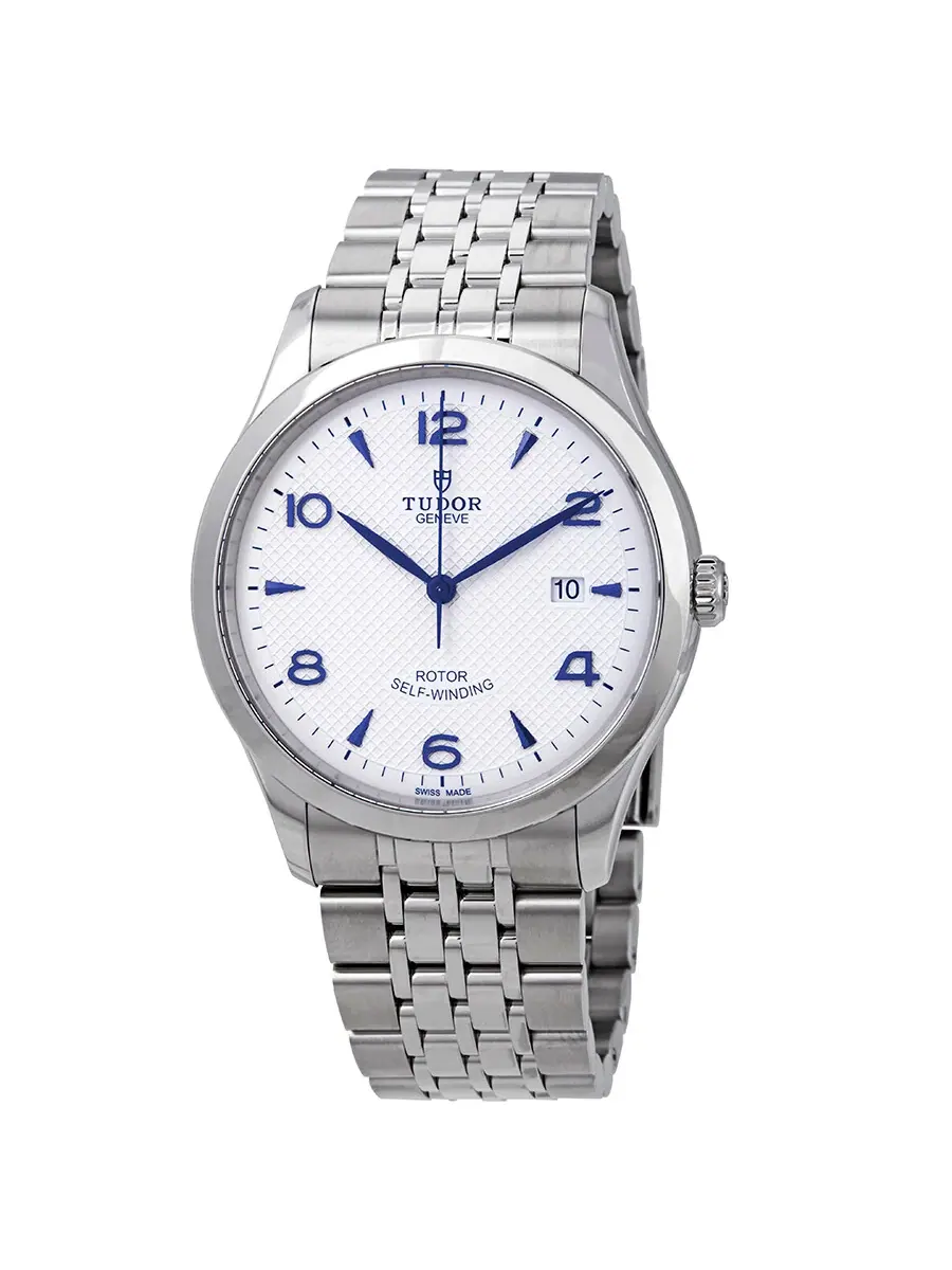 Мужские часы Tudor 1926 Automatic 41 мм с опалиновым циферблатом M91650-0005 — серебристый