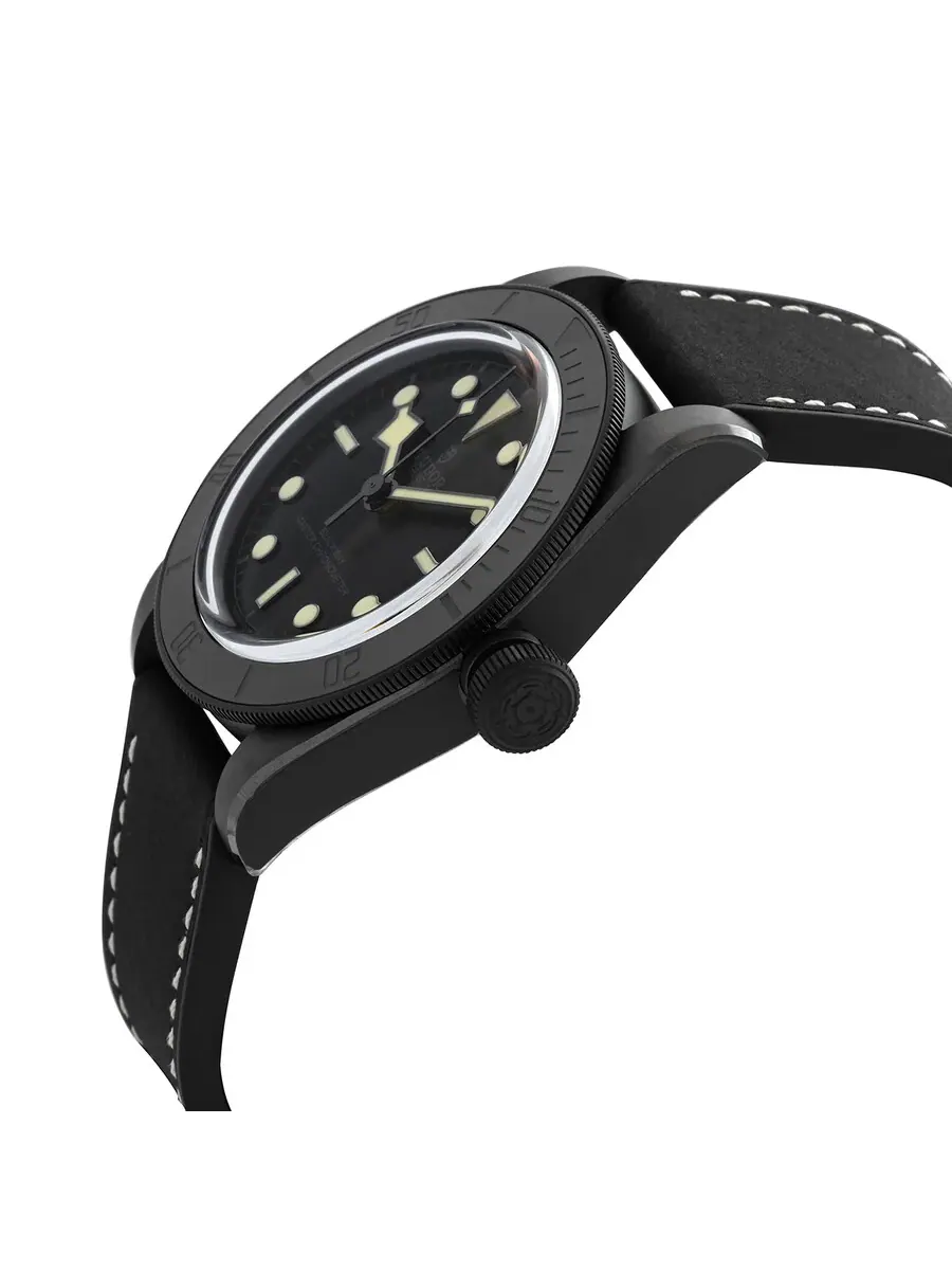Мужские часы Tudor Black Bay Ceramic Automatic с черным циферблатом M79210CNU-0001 — изображение 2 из 6, оттенок черный