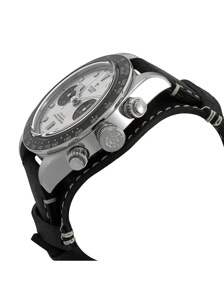 Мужские часы Tudor Black Bay Chrono с хронографом и белым циферблатом M79360N-0006 — изображение 2 из 5, оттенок белый