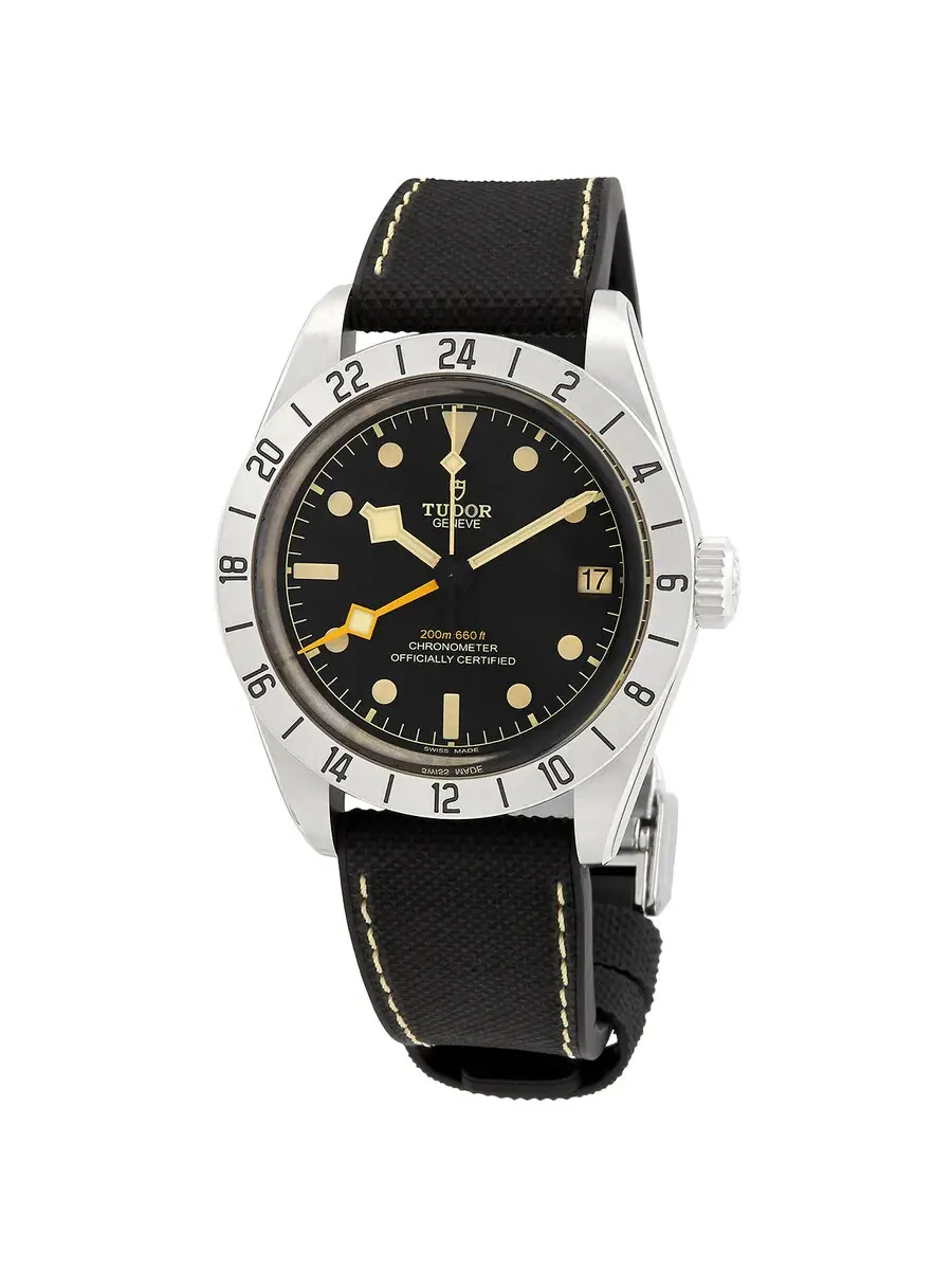 Мужские часы Tudor Black Bay Pro с автоматическим хронометром, черным циферблатом M79470-0003